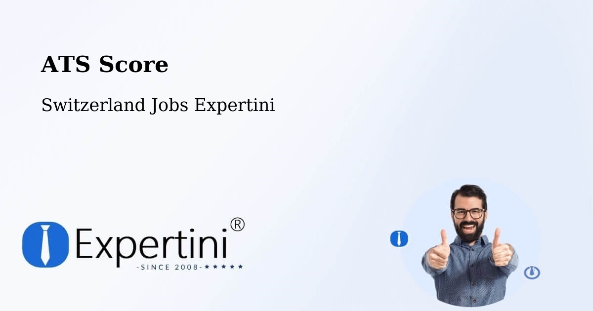 Resume ATS Score & Job Description Match Tool – Glâne District - Switzerland Jobs Expertini