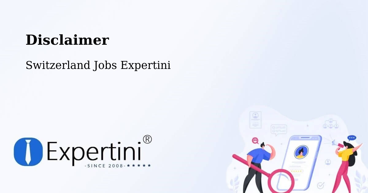 Disclaimer – Glâne District - Switzerland Jobs Expertini