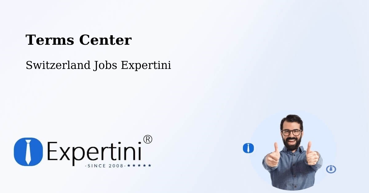 Terms of Service – Glâne District - Switzerland Jobs Expertini